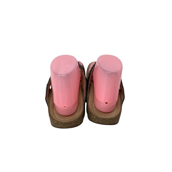 Clarks Sandals Women's Size 8.5 Medium Black Slides Unstructured Un Perri Vibe - Picture 7 of 10